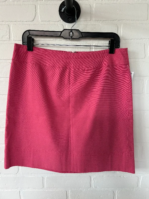 women's fair-trade solid-color skirtsPink Skirt Mini & Short Talbots, Size 10petite