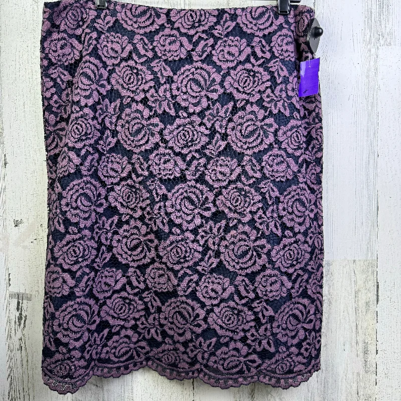 women's wrap skirtsPurple Skirt Mini & Short Ann Taylor, Size 12