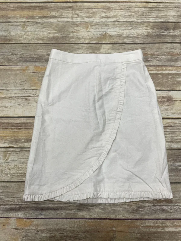 women's loungewear dressy skirtsWhite Skirt Midi J. Crew, Size 4