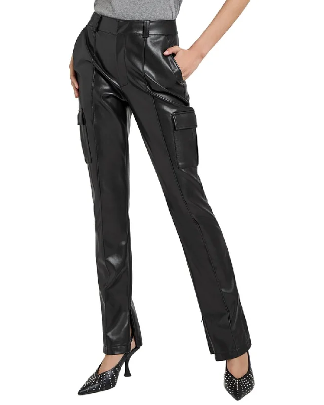 women's running pantsCinq à Sept Vegan Leather Norah Pant