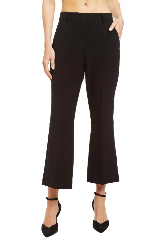 women's flare pantsMinnie Crop Pant In Black