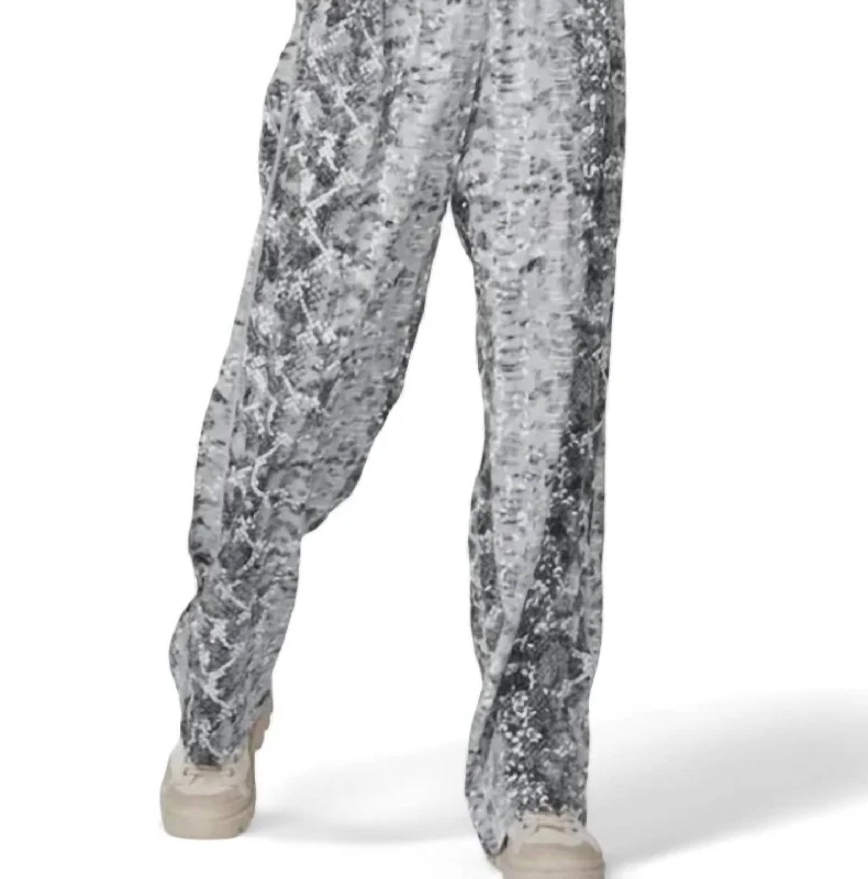 women's distressed pantsOlisa Trousers In Statue Mix