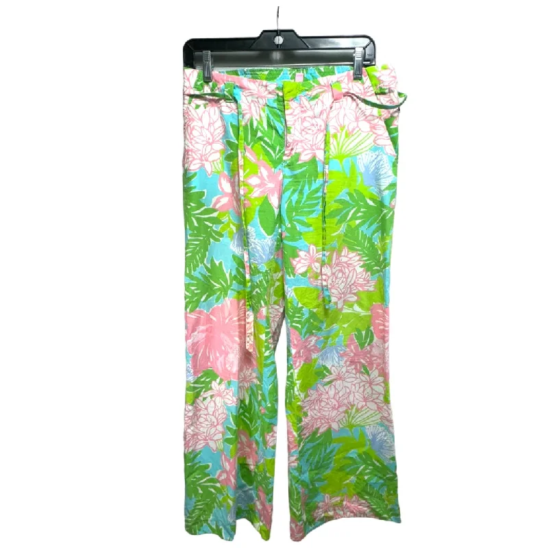 women's mini pantsPants Designer By Lilly Pulitzer In Floral Print, Size: 6