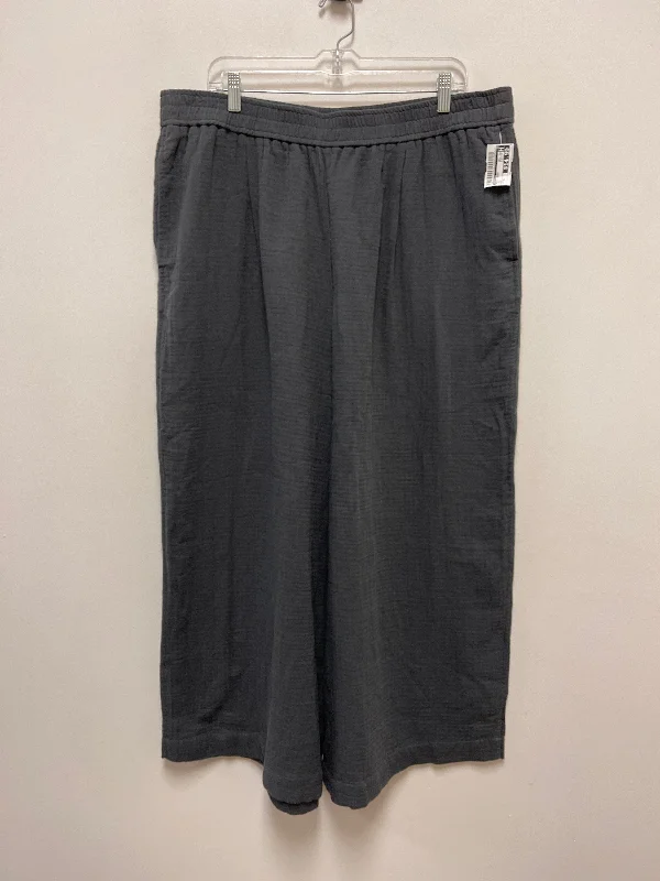 women's elegant pantsPants Linen By Madewell In Grey, Size: Xl