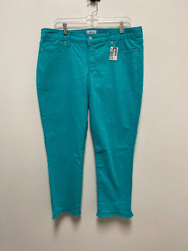 women's trendy pantsPants Other By Crown And Ivy In Teal, Size: 14