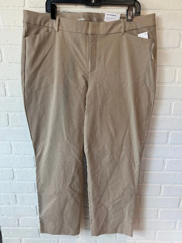 women's drawstring pantsPants Other By Old Navy In Tan, Size: 18