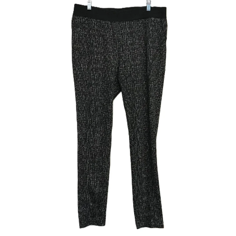 women's linen pantsPants Other By Rachel Roy In Black & White, Size: 18