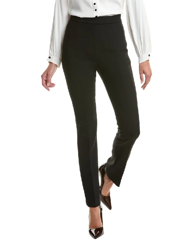 women's relaxed-fit pantsSportmax Teoria Wool-Blend Trouser