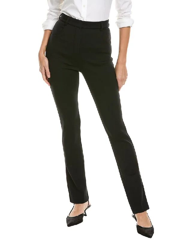 women's polyester pantsSportmax Teti Wool-Blend Trouser