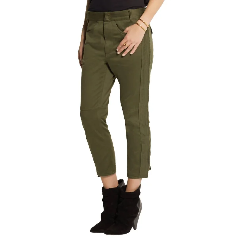 women's low-rise pantsWomen's Jessie Cropped Pants In Khaki