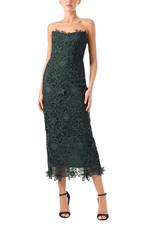 women's ethical fashion dressesStrapless Lace Sheath Dress