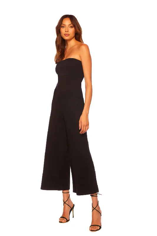 Sweetheart Neckline Dressessential tube cropped jumpsuit