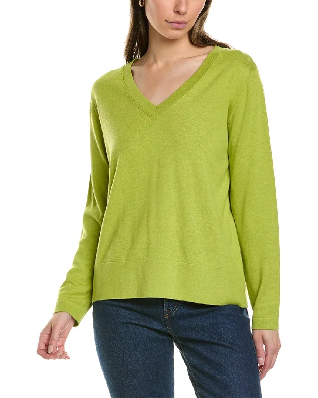 Patterned Cashmere SweatersAlashan Cashmere West Palm Cashmere-Blend Pullover