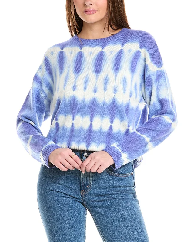 Stylish Trendy Pullover SweatersElectric & Rose Sandy Wool & Cashmere-Blend Sweater