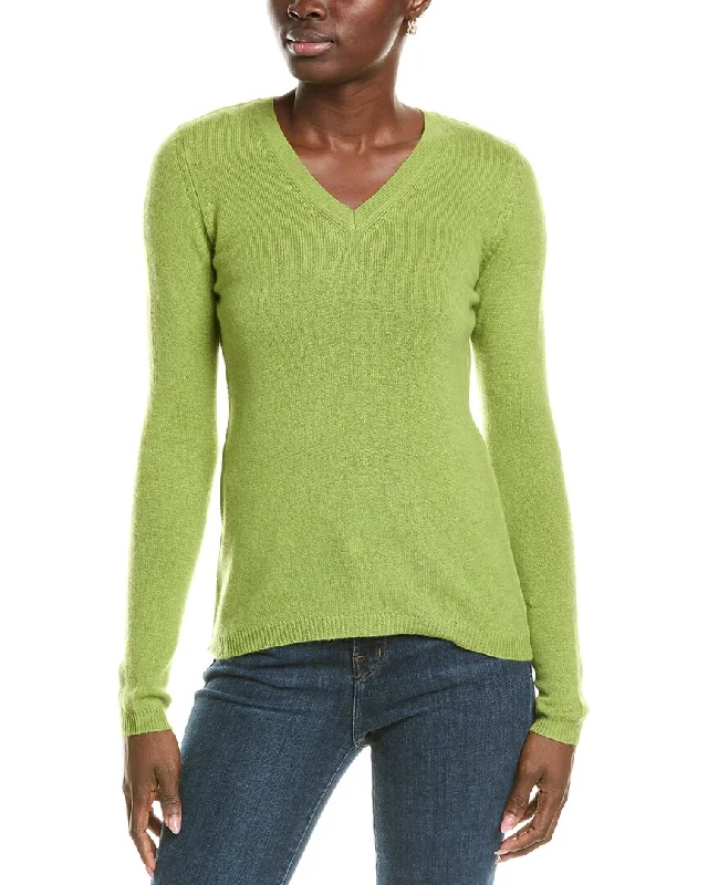 Men's SweatersForte Cashmere V-Neck Cashmere Sweater