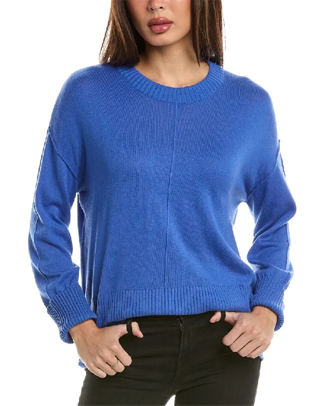 Quick-Dry Soft Knitted SweatersHannah Rose Bungalow Boxy Cashmere-Blend Sweater