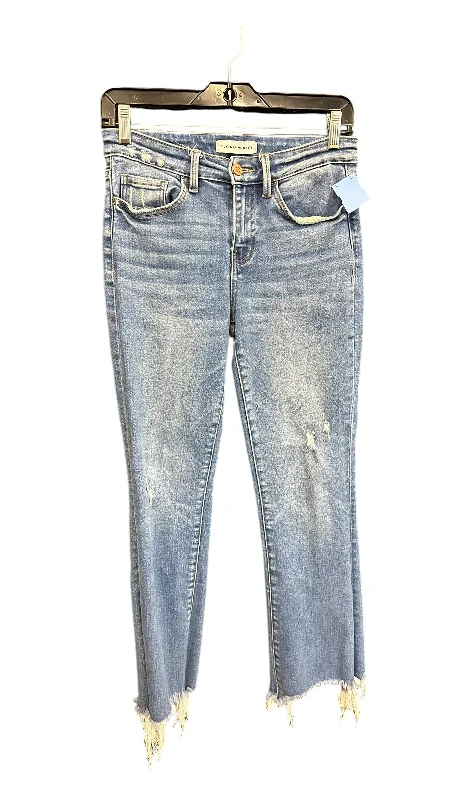 Jeans Skinny By Flying Monkey In Blue, Size: 4