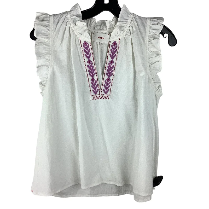 women's tops for those who want to stay updated with the latest fashion trendsTop Short Sleeve By Cmc In White, Size: Xs