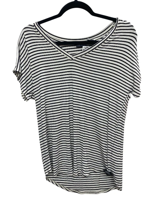 long-sleeved women's topsTop Short Sleeve By Jones New York In Striped Pattern, Size: M