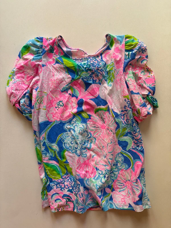 women's tops for evening soireesTop Short Sleeve By Lilly Pulitzer In Multi-colored, Size: S