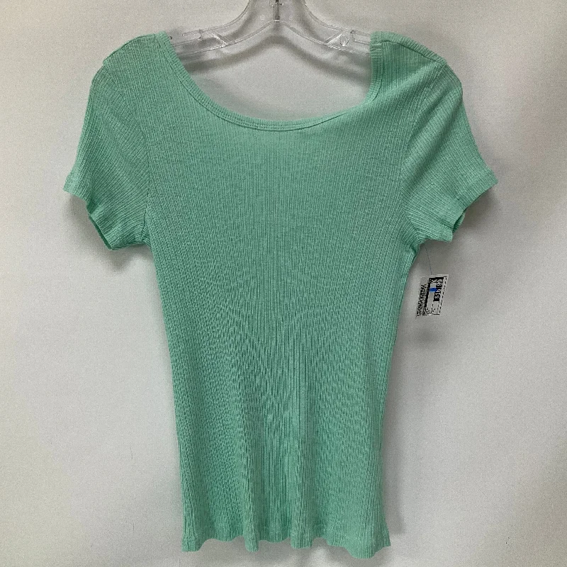 women's tops for vintage fashion enthusiastsTop Short Sleeve By Sundry In Blue, Size: 2